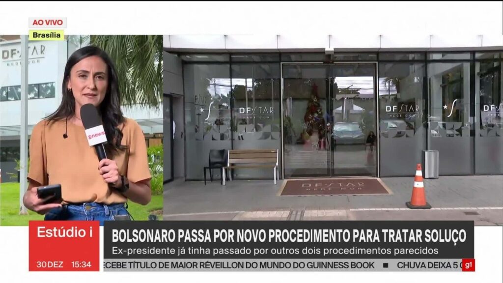 Bolsonaro permanece em tratamento pós-cirúrgico e realizará endoscopia nesta quarta-feira