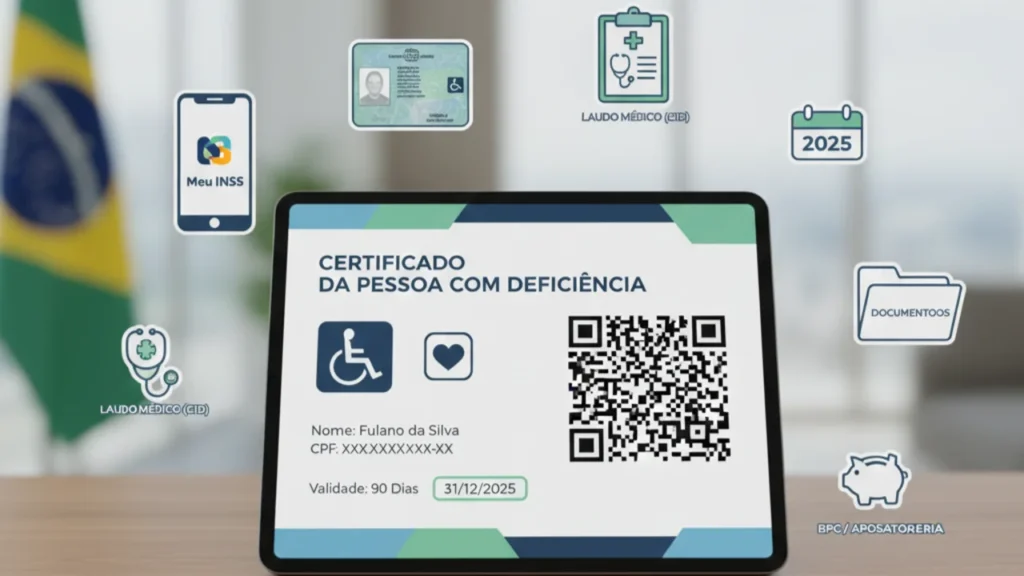 INSS Anuncia Mudanças no Certificado de Pessoa com Deficiência para 2026