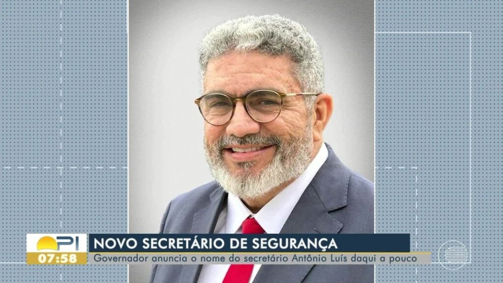 Antônio Luiz Soares é o novo secretário de Segurança do Piauí
