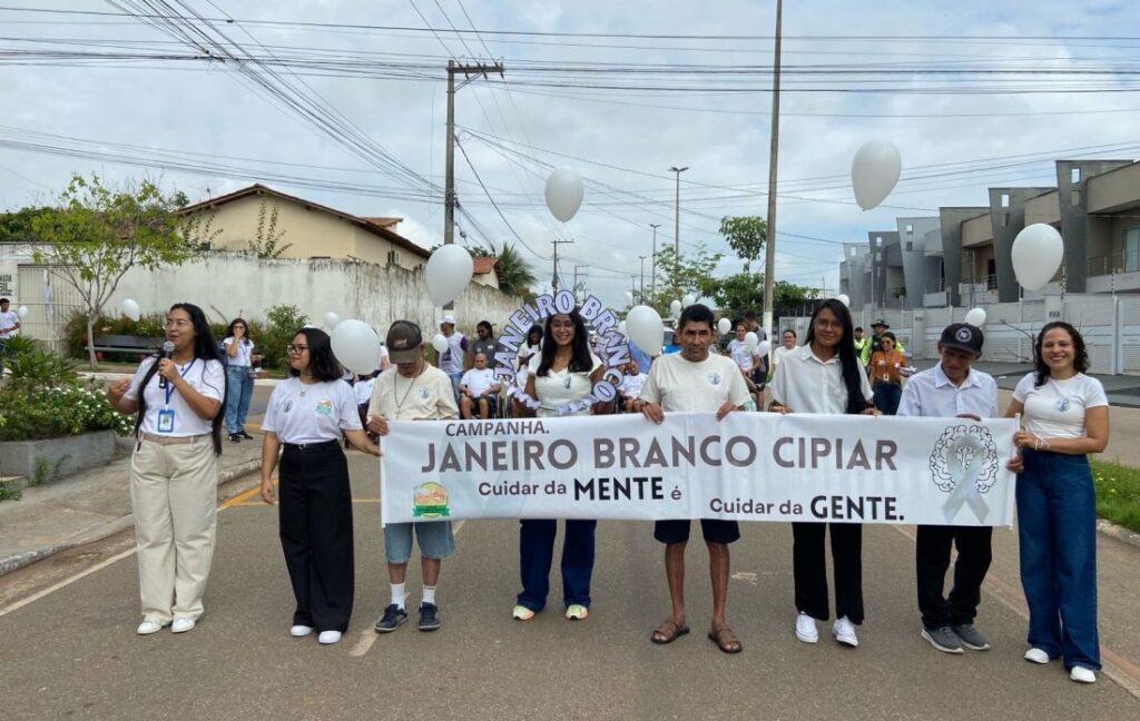 Caminhada Conscientiza sobre Saúde Mental de Idosos em Marabá