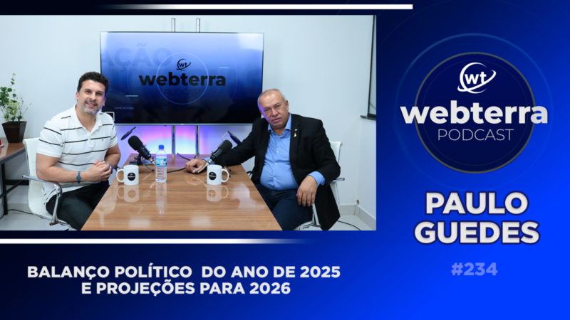 Deputado Paulo Guedes Faz Análise Política de 2025 no WebTerra Podcast Deputado Paulo Guedes Faz Análise Política de 2025 no WebTerra Podcast