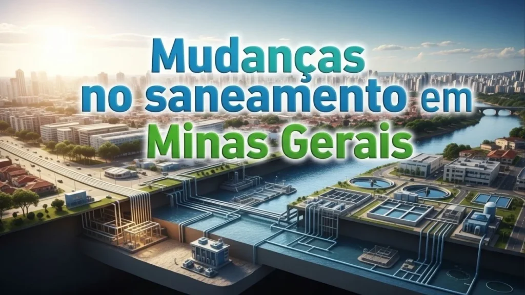 Mudanças na Lei de Saneamento em Minas Gerais: Impactos para Cidades Grandes e Pequenas