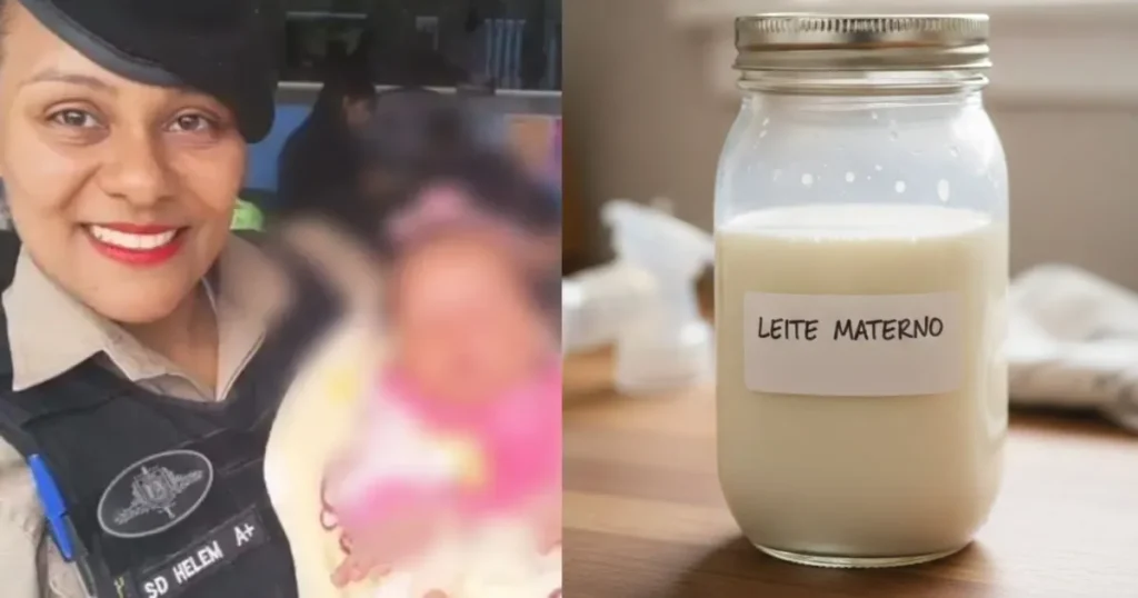 Bebê Amamentada por Policial em MG: Entenda Como Funciona a Doação de Leite Materno
