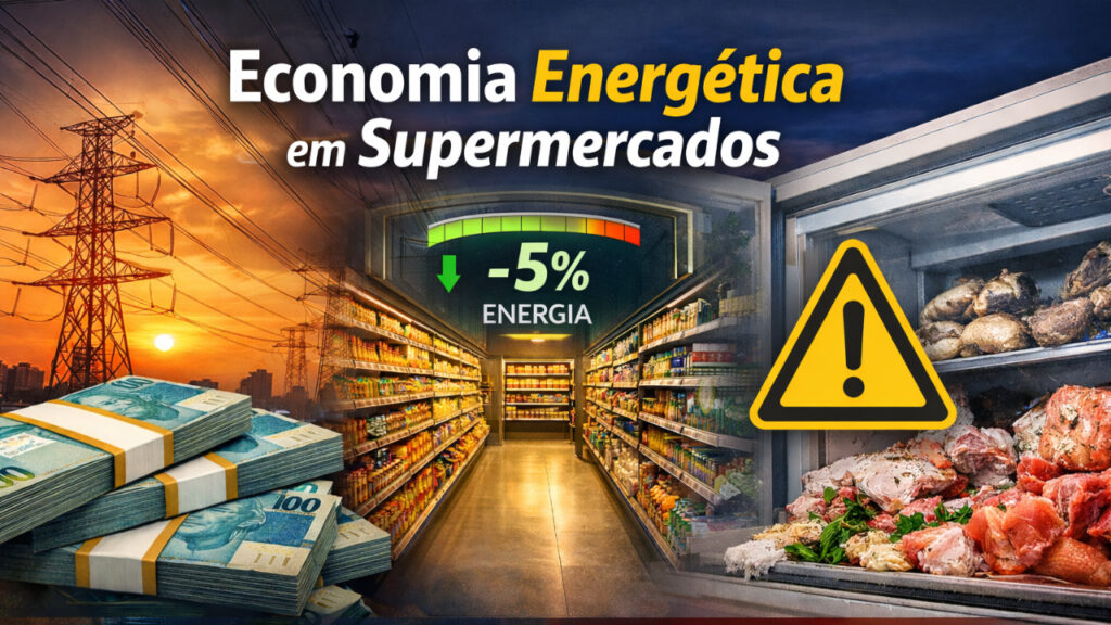 Economia Energética em Supermercados de Minas Gerais Pode Gerar R$ 50 Milhões Anuais