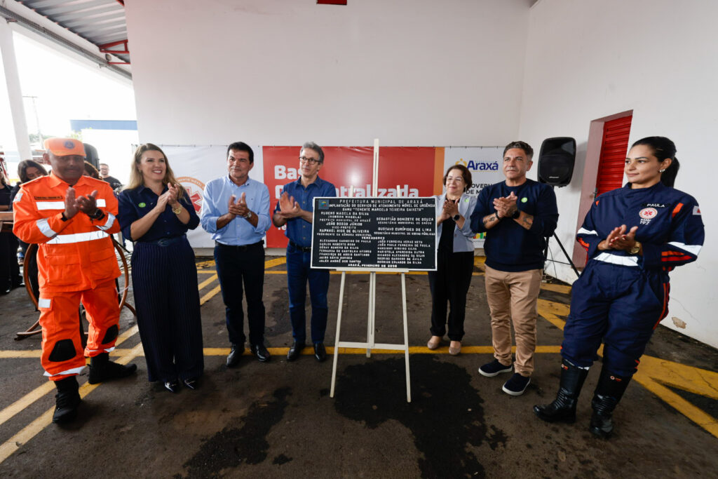 Governo de Minas Inaugura Base do Samu em Araxá: Um Marco para a Saúde Regional Governo de Minas Inaugura Base do Samu em Araxá: Um Marco para a Saúde Regional