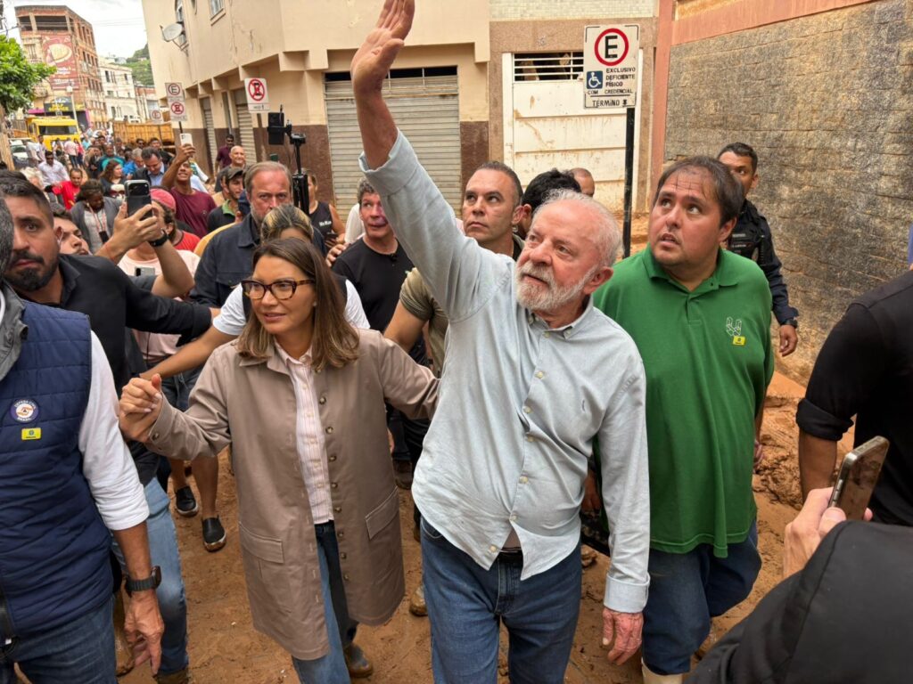 Lula Visita Minas Gerais para Auxiliar Regiões Atingidas por Chuvas Severas