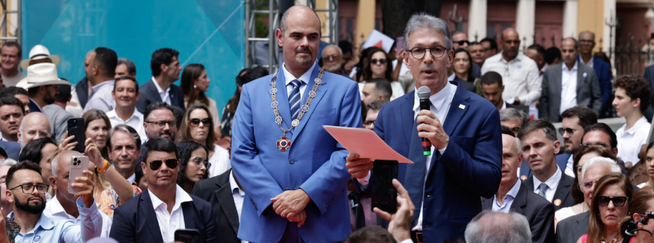 Romeu Zema Faz Pronunciamento Em Cerimônia de Transmissão de Cargo do Governador Romeu Zema Faz Pronunciamento Em Cerimônia de Transmissão de Cargo do Governador