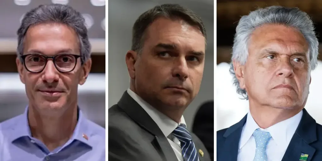 Flávio Bolsonaro, Caiado e Zema Intensificam Diálogo com Líderes Evangélicos em Busca de Apoio para