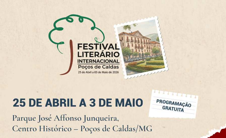 Flipoços 2026: Uma Celebração da Literatura e Gastronomia em Poços de Caldas Flipoços 2026: Uma Celebração da Literatura e Gastronomia em Poços de Caldas