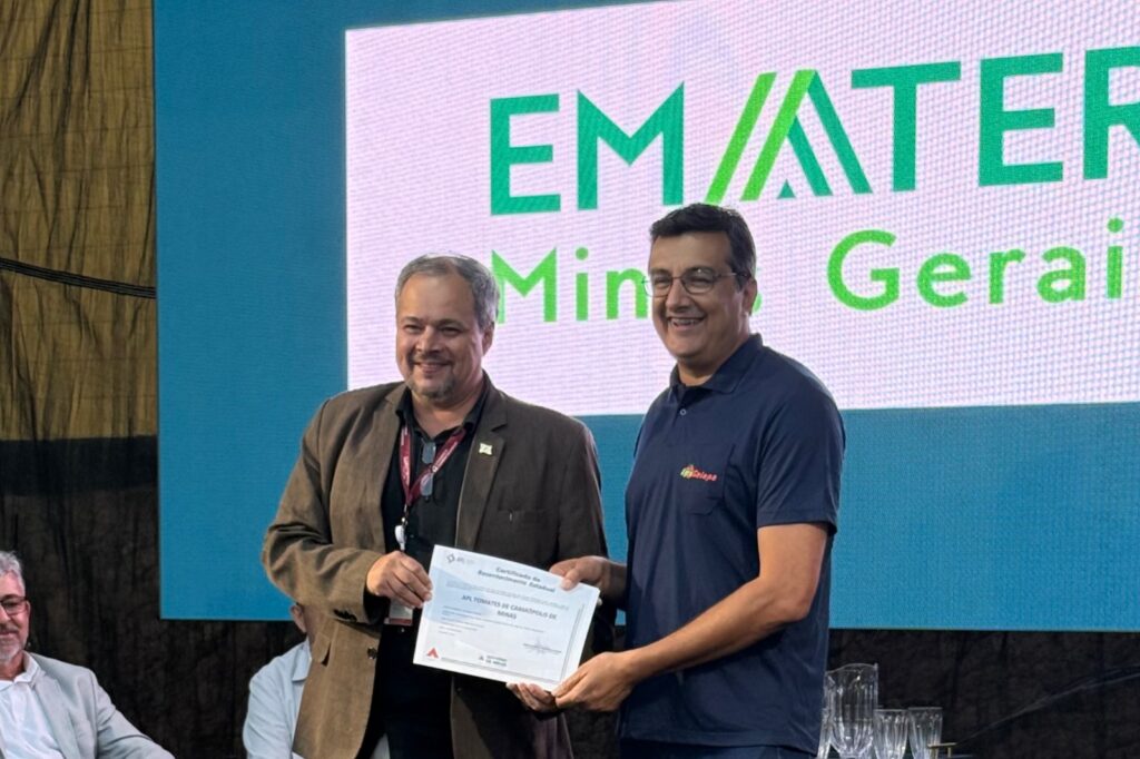 Governo de Minas Entrega Certificado de Reconhecimento ao APL de Tomates em Carmópolis de Minas