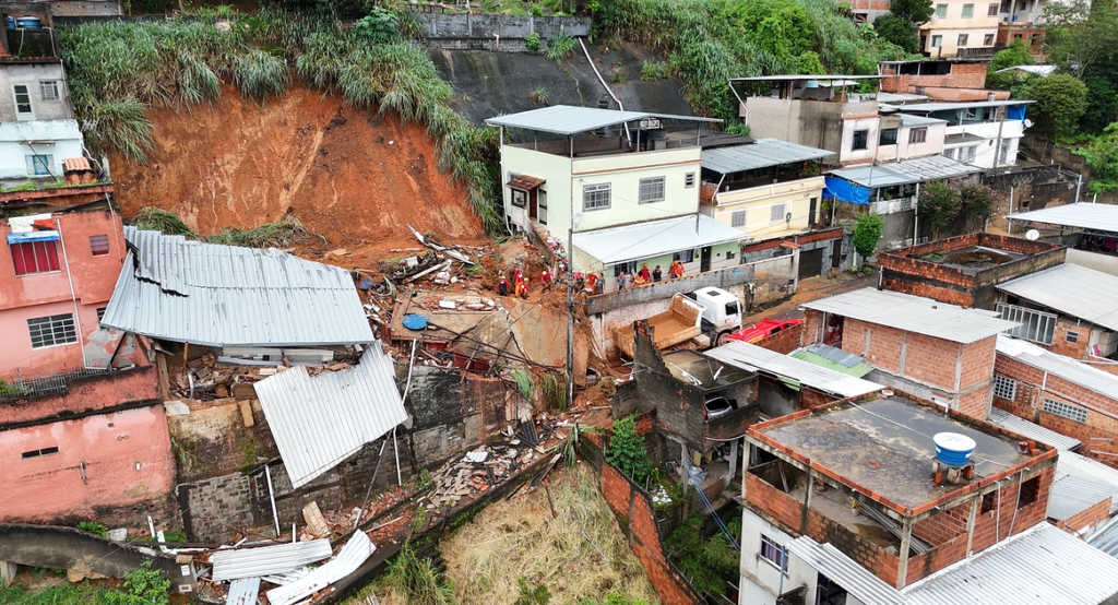 Minas Gerais É Destaque em Ranking de Cidades em Áreas de Deslizamentos