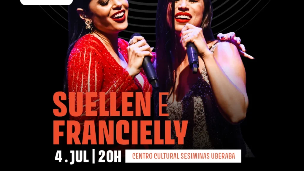 Encontros Musicais Uberaba 2026 apresenta Suellen e Francielly com show vibrante Encontros Musicais Uberaba 2026 apresenta Suellen e Francielly com show vibrante