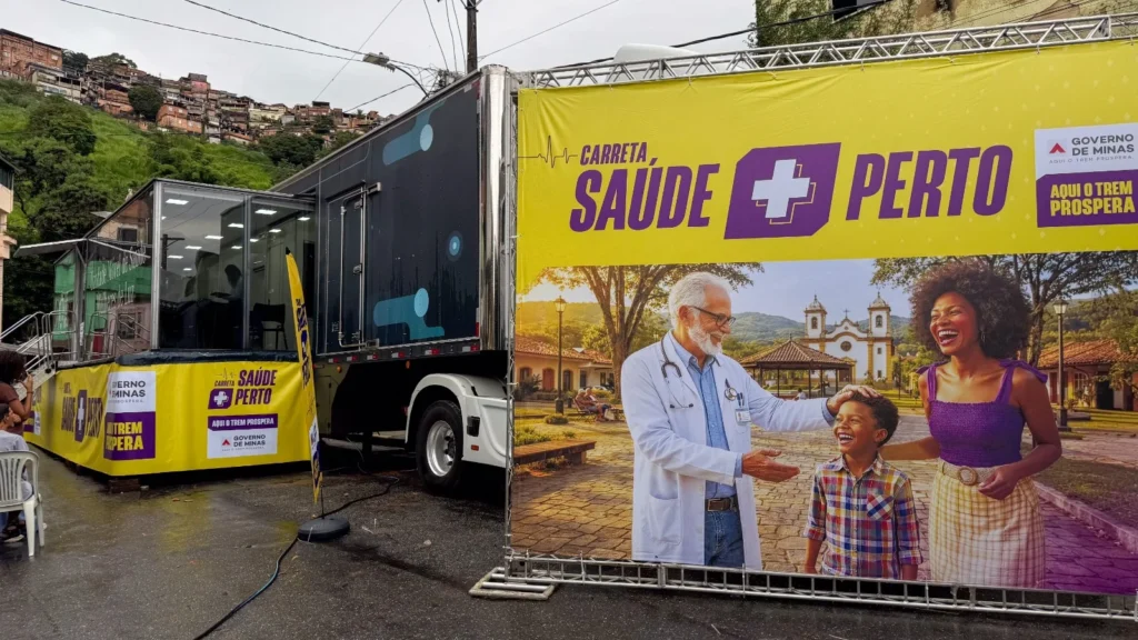 Carreta Saúde Mais Perto retorna a Belo Horizonte com 1.000 consultas na região Nordeste