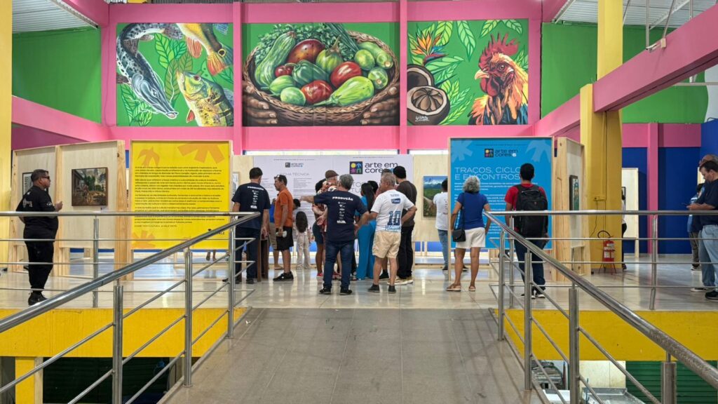 Arte em Cores: Feira do Produtor de Parauapebas se Transforma em Galeria Cultural