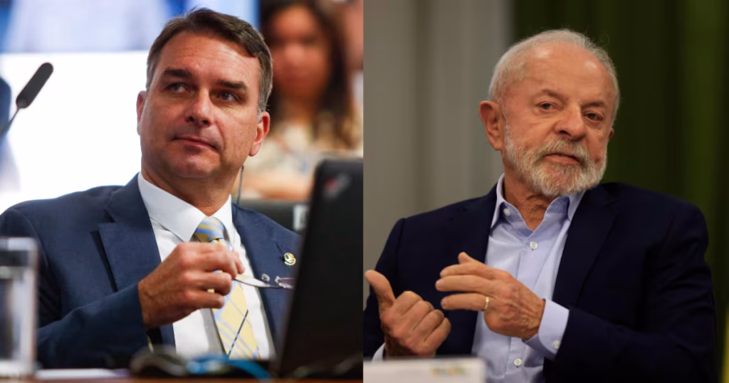 Flávio Bolsonaro e Lula: Confronto Empolgante nas Pesquisas Eleitorais de 2024