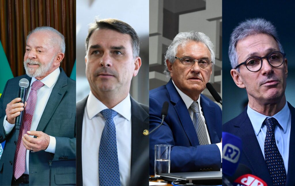 Lula lidera intenção de voto no 1º turno com 39% e Flávio Bolsonaro vem logo atrás com 33% Lula lidera intenção de voto no 1º turno com 39% e Flávio Bolsonaro vem logo atrás com 33%