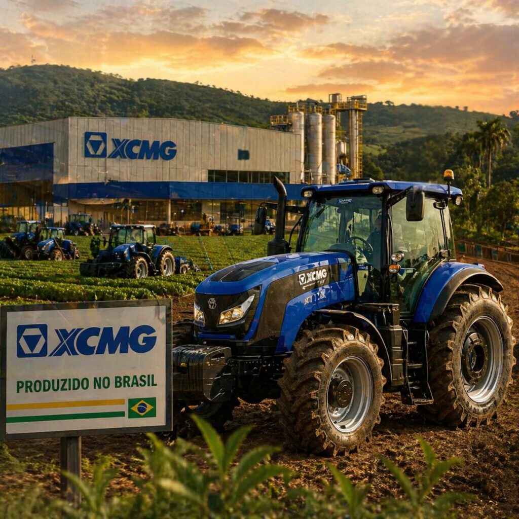 XCMG: A Gigante Chinesa Que Invade o Agronegócio Brasileiro com Tratores Nacionais