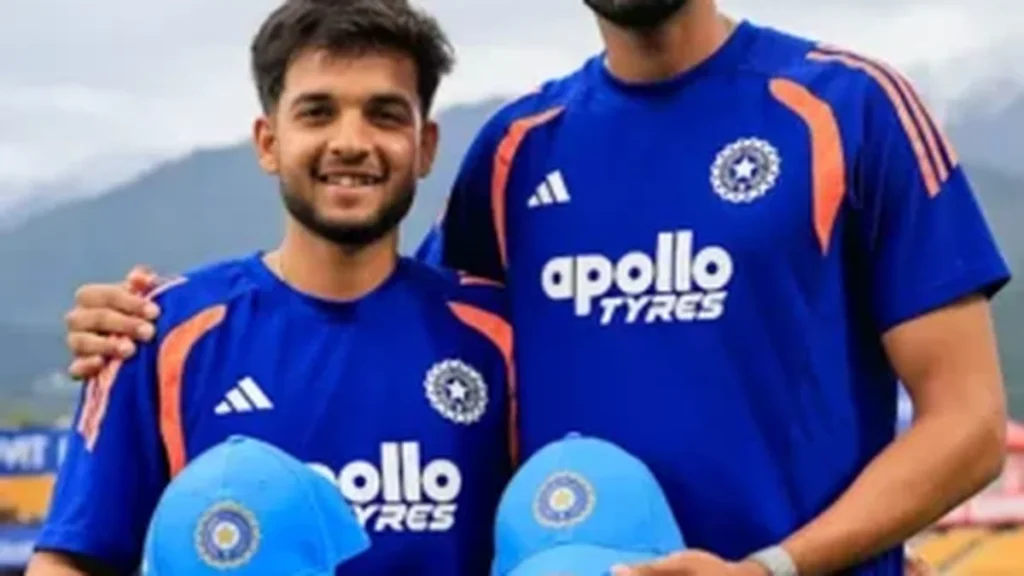 Harsh Dubey e Gurnoor Brar recebem primeiras captações em ODI em meio a desafio contra Afeganistão